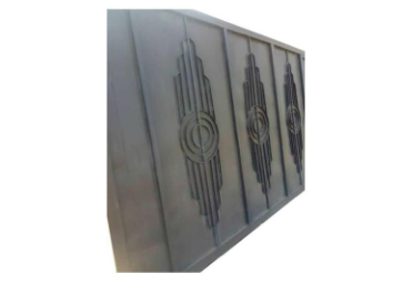 [PN-164] Sliding Gate with Decorated Front Panels