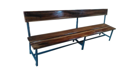 [PN-193] Mukwa Back Rest Bench