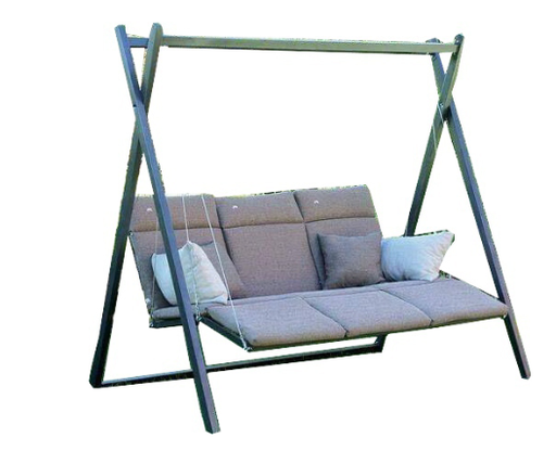 [PN-200] Three Seater Swing With Upholstered Seat