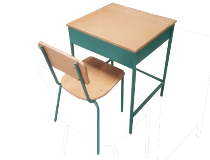 [PN-211] Reception Student Chair For Hinged Borack